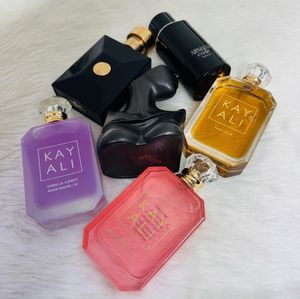Black Perfume Bottle with Gold Accent