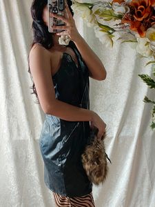 Hot Leather Faux Dress