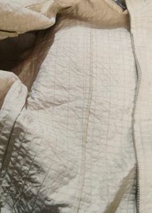 Light Yellow Quilted Jacket