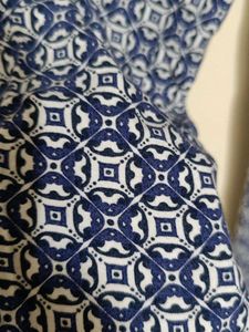 Blue Geometric Pattern Pyjamas