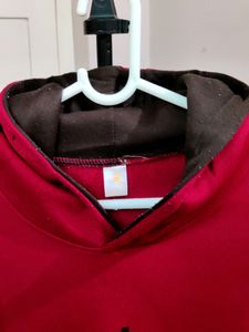 💥BUY1GET1💥 red hooded sweatshirt