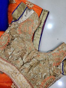 Orange Lehenga Choli Women