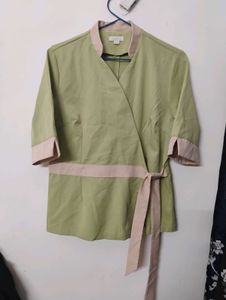 Cheongsam Wrap Top (Chinese o japanese)