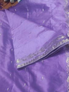 Elegant Lavender Saree