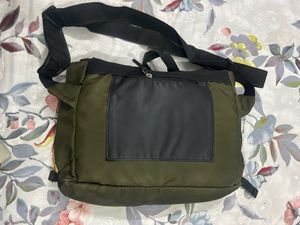 Green Messenger Bag