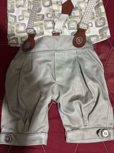 Boy dungaree set