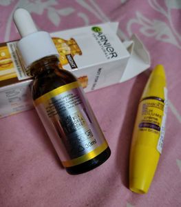 Garnier Night Serum &amp; Mascara Set