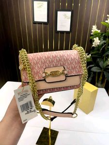 MICHAEL KORS**SIGNATURE LOGO PRINT HEATHER BAG*