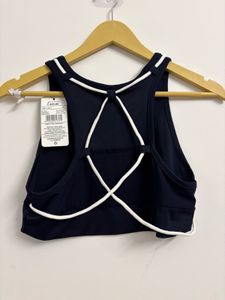 Navy Blue Sports Bra