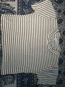 Striped Knit Top