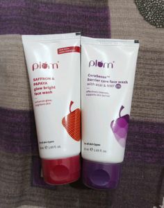 Plum Face Wash - Saffron & Papaya, CeraSense