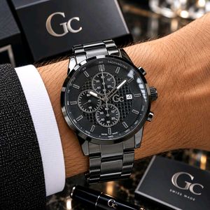 GC GUESS MEN’S BLACK CHRONOGRAPH – PREMIUM EDITION