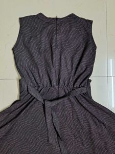 Elegant Dark Purple Dress