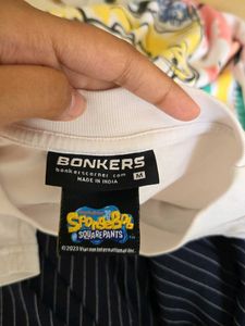 BONKERS SpongeBob &amp; Patrick T-Shirt