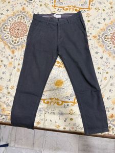 Classic Charcoal Grey Chinos(30-32 ankle length)