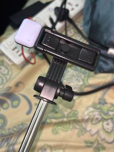 Mini Bluetooth Selfie Stick Tripod – Black | Wirel