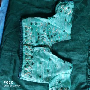 Saree With Readymade Blouse