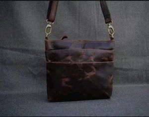 Handmade Leather Crossbody Bag