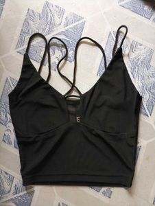 Black Mesh Top Price Drop🩶