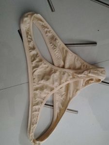 Cream Thong