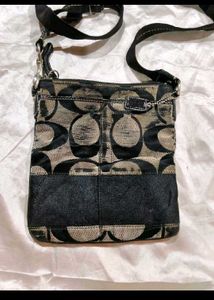 Coach Monogram Crossbody Bag