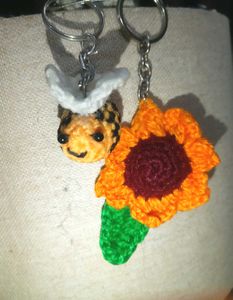 Combo Of Crochet Keyring