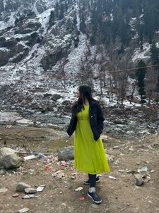 Vibrant Lime Green Kurta