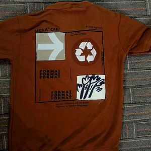 #Boy's Brown Henley T-Shirt