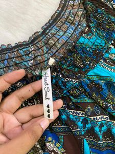 Bohemian Paisley Print Blouse