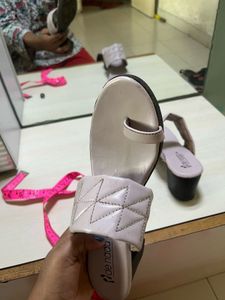 Stylish light purple heels