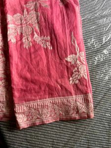Floral Dress Material Traditional Saree
