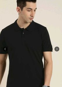 Classic Black Men's Polo T-Shirt