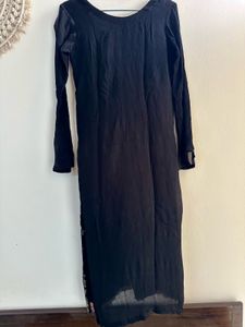 Black beautiful embroidered motif Suit Pallazo set