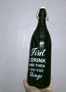 Decorative Glass Bottle