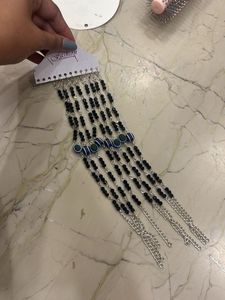 8 Beaded Evil Eye Drop bracelet or anklet