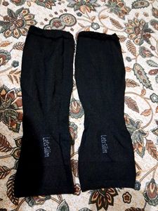 Black Arm Sleeves with Thumb Hole