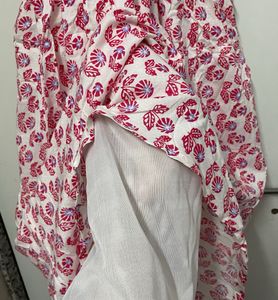 Beautiful Floral Print Gown