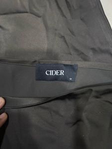 Cider Brown Satin Dress