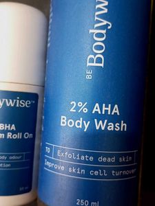Bodywise Underarm Roll On &amp; Body Wash Set