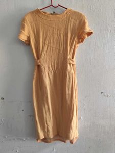nude Casual Dress