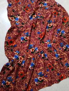 Floral One Shoulder Crop Top &amp; Skirt Set