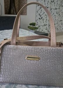 👜 sparkly grey Hand Bag