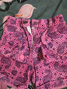 Cute Girls' Top &amp; Shorts Set