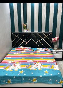 Unicorn Rainbow Bed sheets set for kids