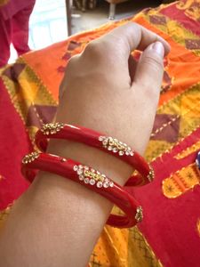 Any 1 Glass Bangle Set | Dazzling Colours