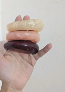 Set of 3 Chunky Bangles