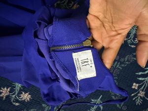 Zara Mini Blue Dress