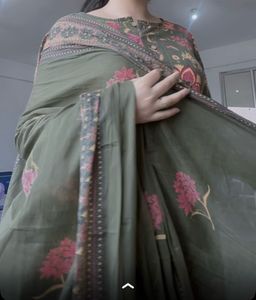 Beautiful Olive Green Kurta Set
