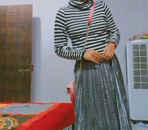 High Neck Warm Sweater