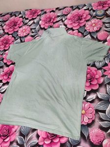 Men's Light Green Polo Shirt